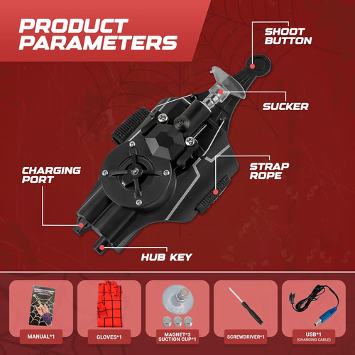 🚚 Web Shooter - A Wonderful Gift for Kids🎁🕷️