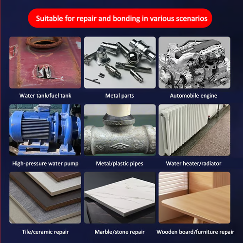 Strong waterproof repair plastic steel mud