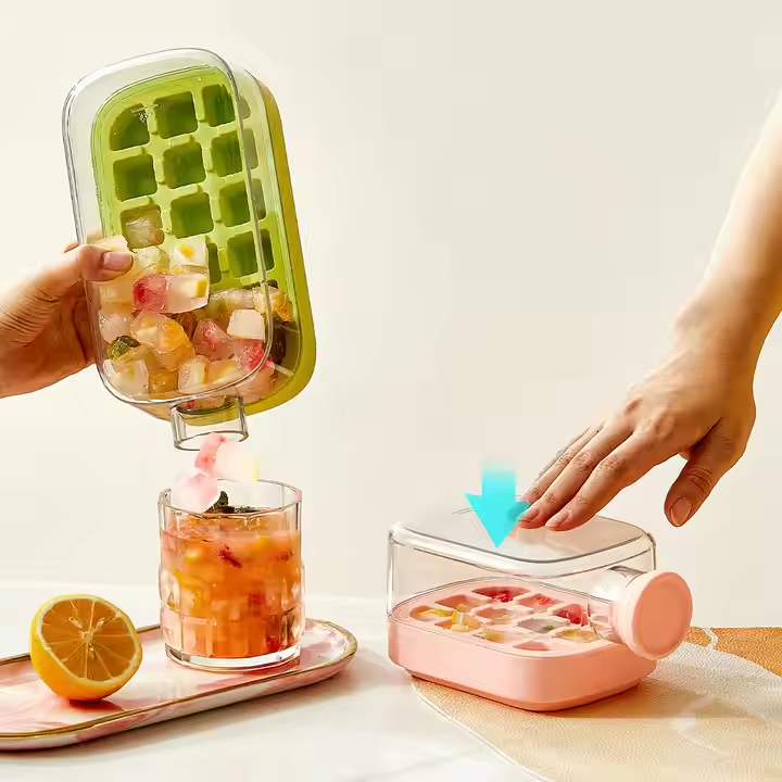 🎉Summer just got cooler! 🌞 Check out our 25 Summer Gadget. It's a 2-in-1 ice tray & bottle with a built-in straw and press-release design. Fill it, freeze, and enjoy instant chilled drinks! 💦 With 12 cubes capacity, it's perfect for beach days, picnics, or backyard hangs. Stay refreshed all summer long. Grab yours now!