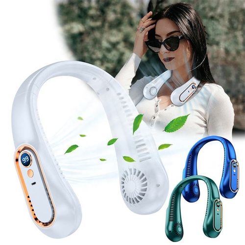 Electric Air Conditioner Cooling Neck Band Fan