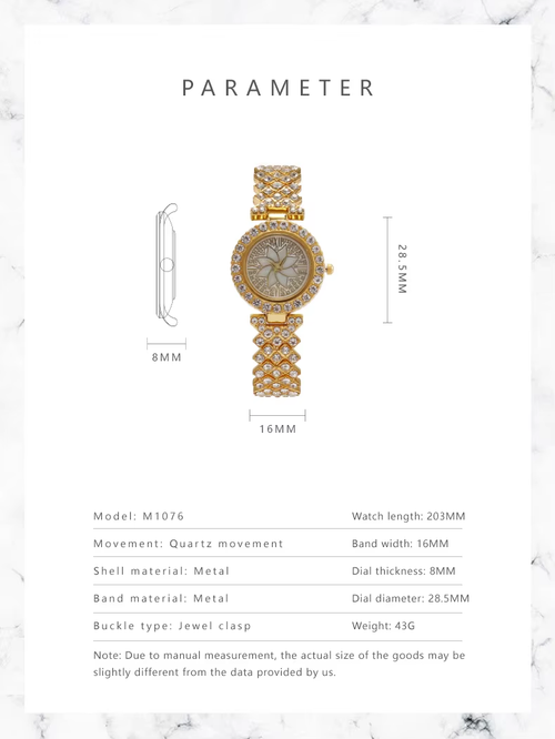 The new fashion shiny full rhinestone luxury ice crystal ladies quartz diamond bracelet watch with bracelet set