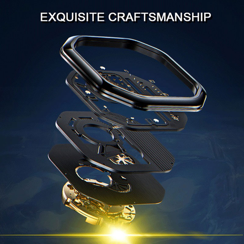 Fashion Watch Classic Square Business Sports Quartz Watch Men's Leather Men's High Quality Watch