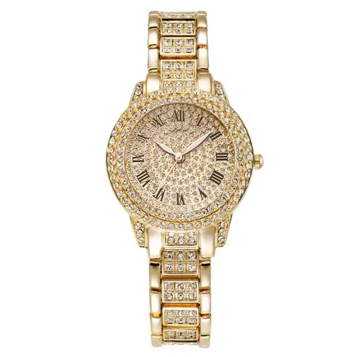 Women's Watch 2025 Fashion Watch Set Women's Quartz Hot Sale Luxury Moissanite Watch