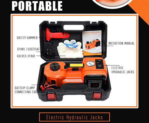 Gaiola para Carro Elétrico  Kit de Ferramentas Multifuncionais 3 em 1 para Reparos Automotivos 5T