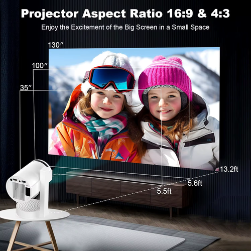 Projetor Mini Portátil Z11: O Teu Cinéma em Casa