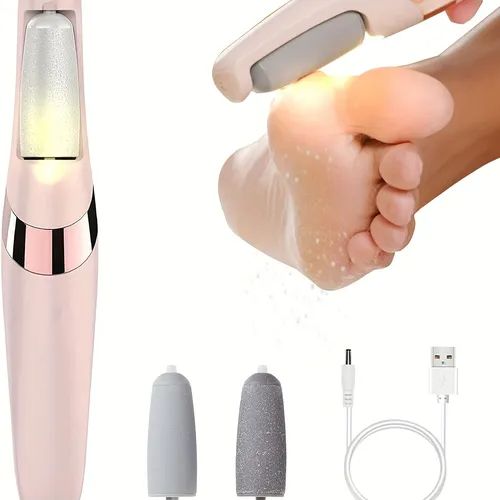Meuleuse Électrique Portative pour l'Exfoliation des Talons et le Soin des Pieds, Conception Légère