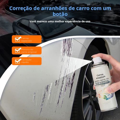 Restauração de arranhões na pintura do carro, esmalte intermediário, esmalte base para plástico, tinta spray autônoma