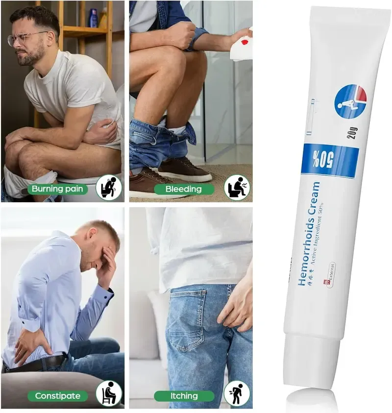 Hemorrhoid ointment with herbal extract essence, relieves itching and pain and takes effect quickly treatmet and healthy healing Alternative Fitness