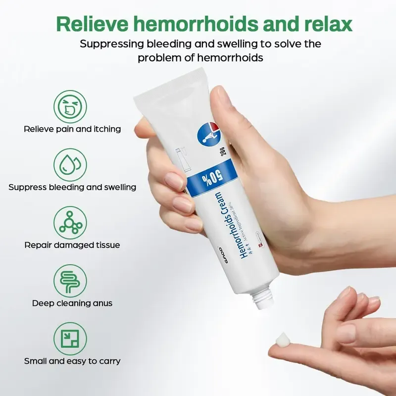 Hemorrhoid ointment with herbal extract essence, relieves itching and pain and takes effect quickly treatmet and healthy healing Alternative Fitness