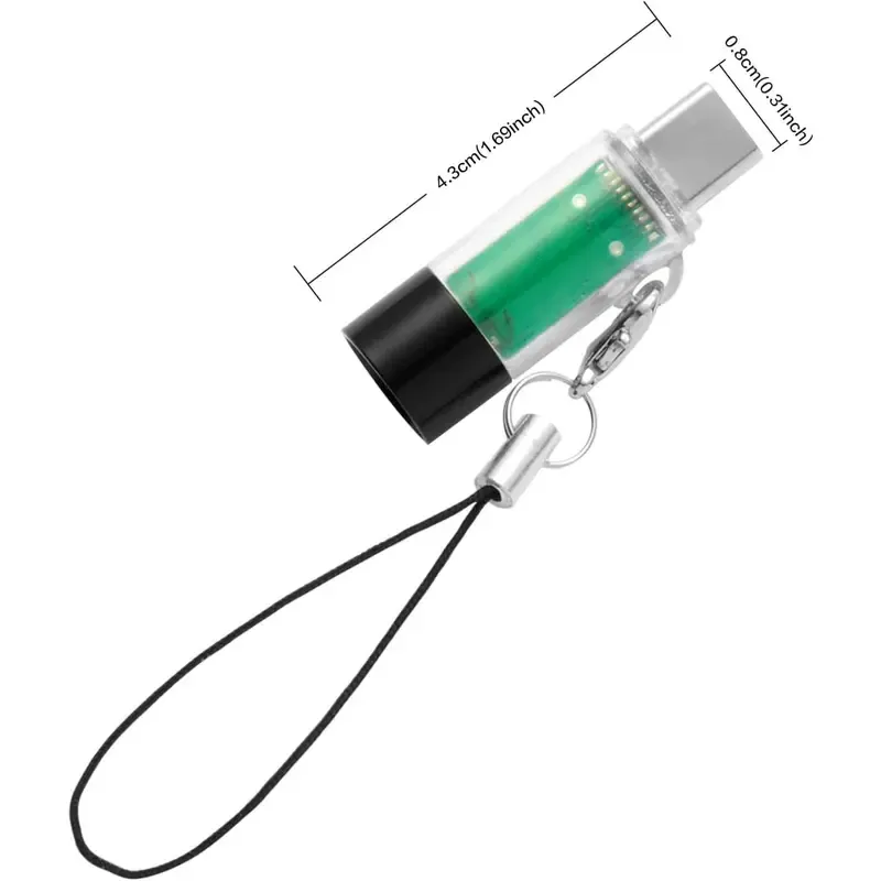 Transparent USB-C Electronic Lighter Accessory- Windproof, Waterproof, Lightweight Mini Igniter for Power Bank—Phone, Plug — Play, 10s Auto Shutoff, No Built-in Battery, Safe Mini Gadgets for Purse, Purse Stuffers, Camping