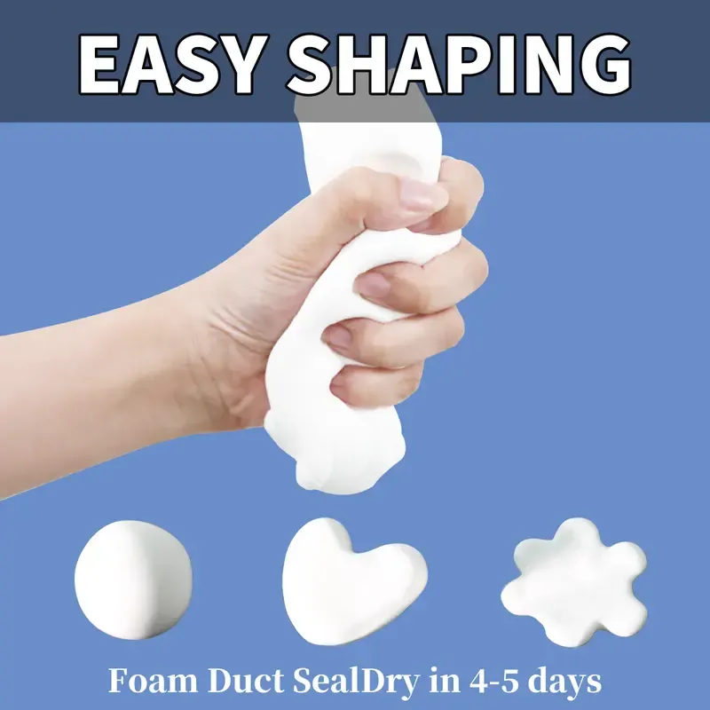 2026 New Models 10-20PCS Eco-Friendly Sticky Sealant Clay, Quick Curing & Strong Adhesion, Waterproof Oil-Resistant Pest Control Sealant for Air Conditioner Holes Wall Cracks Pipes