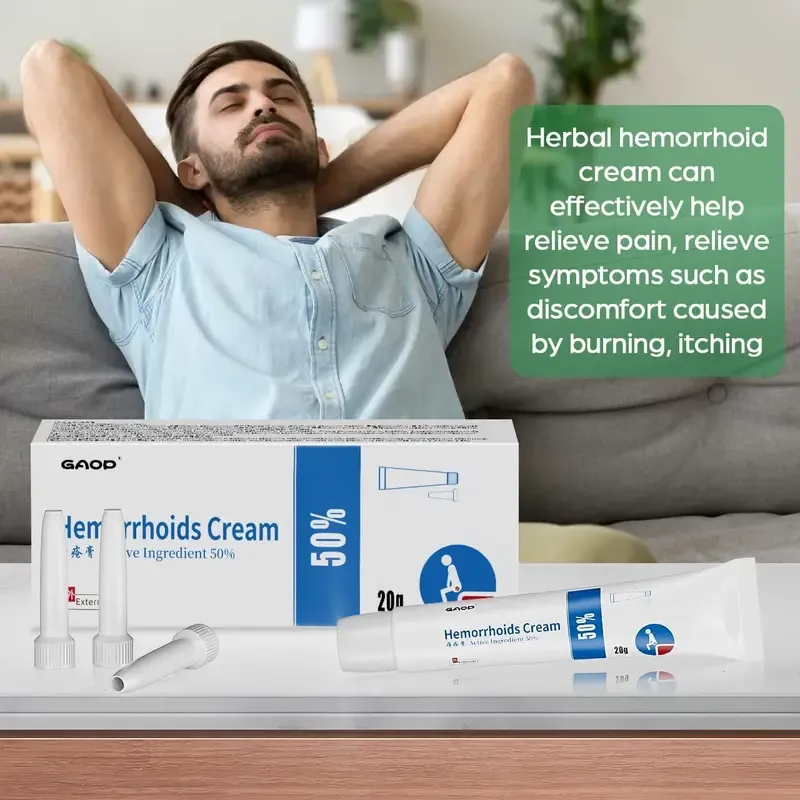 Hemorrhoid ointment with herbal extract essence, relieves itching and pain and takes effect quickly treatmet and healthy healing Alternative Fitness