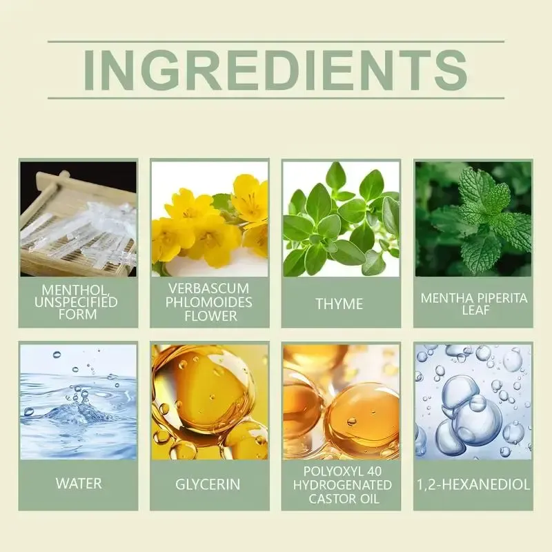 Herbal Diffuser Pen - Pure Breath Plant Essence Quit Smoking Aid - Lung Detox Herbal Formula Contains Evening Primrose, Thyme, and Peppermint Extracts