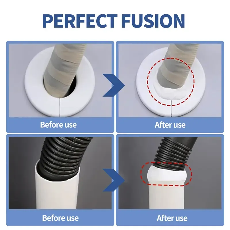 2026 New Models 10-20PCS Eco-Friendly Sticky Sealant Clay, Quick Curing & Strong Adhesion, Waterproof Oil-Resistant Pest Control Sealant for Air Conditioner Holes Wall Cracks Pipes