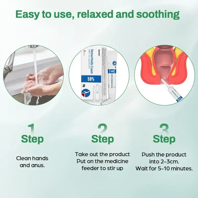 Hemorrhoid ointment with herbal extract essence, relieves itching and pain and takes effect quickly treatmet and healthy healing Alternative Fitness