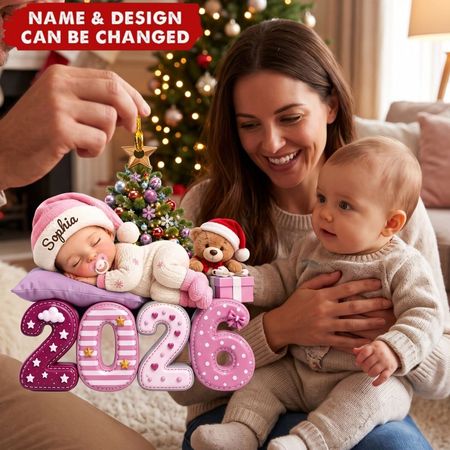 Our Greatest Blessing Ever - Personalized Acrylic Custom Shape Ornament