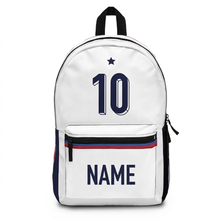 Personalized England Soccer Fan Backpack