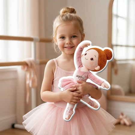 Personalized Gifts For Ballet Dancers Shaped Pillow