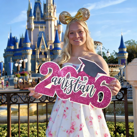 Personalized Deluxe Graduation Sign