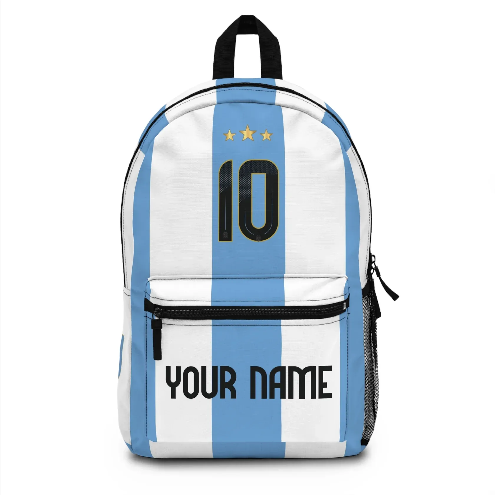 Personalized Argentina Soccer Fan Backpack