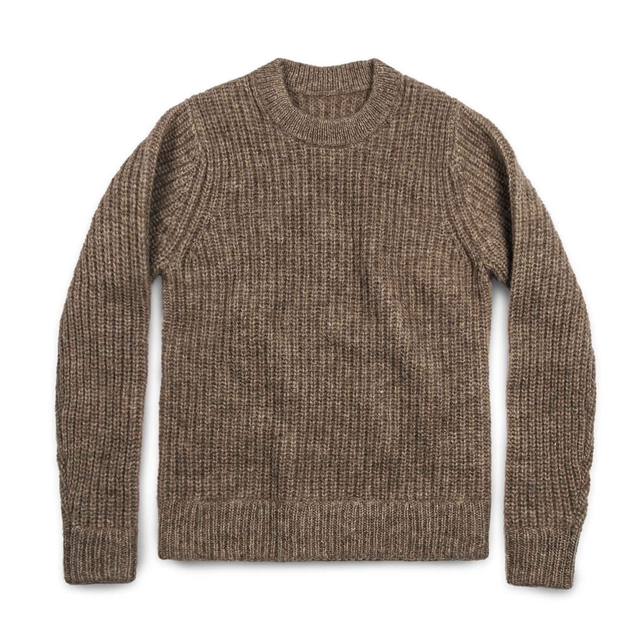 The Whaler Sweater in Alpaca Wool