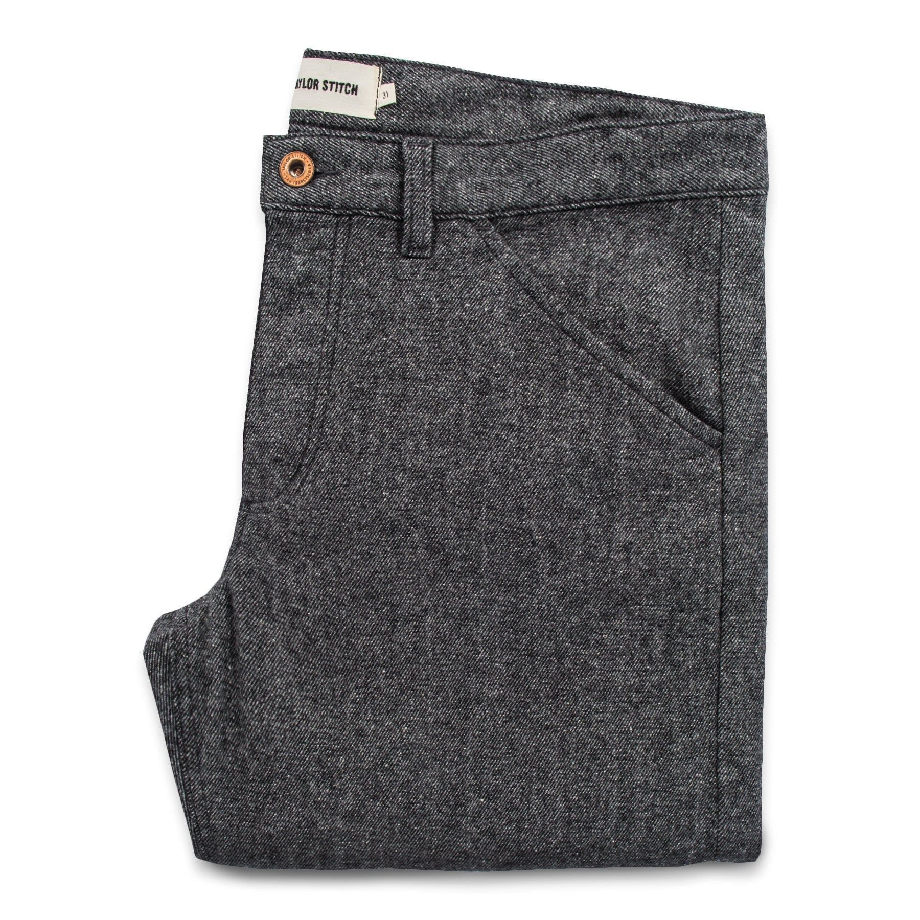 Ruevn Camp Pant in Charcoal Donegal