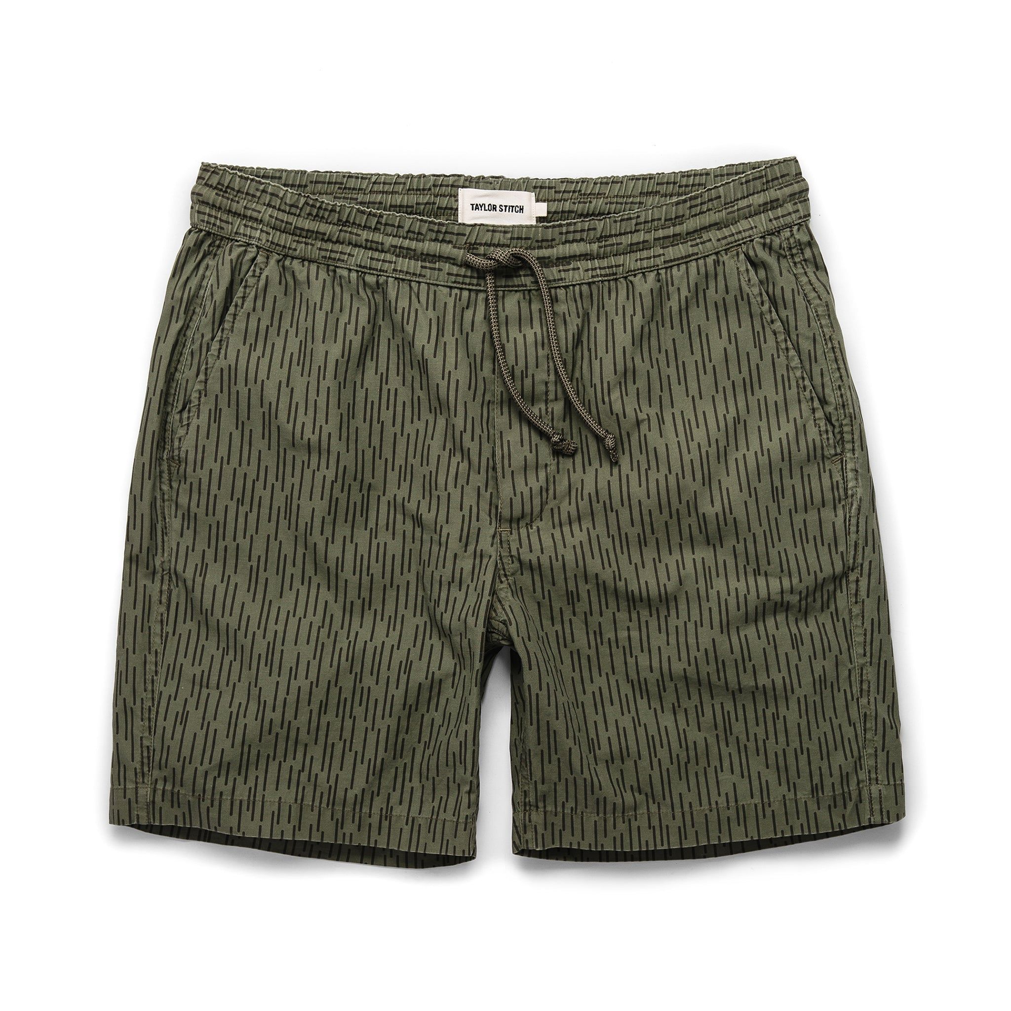 Ruevn Après Short in Rain Drop Camo