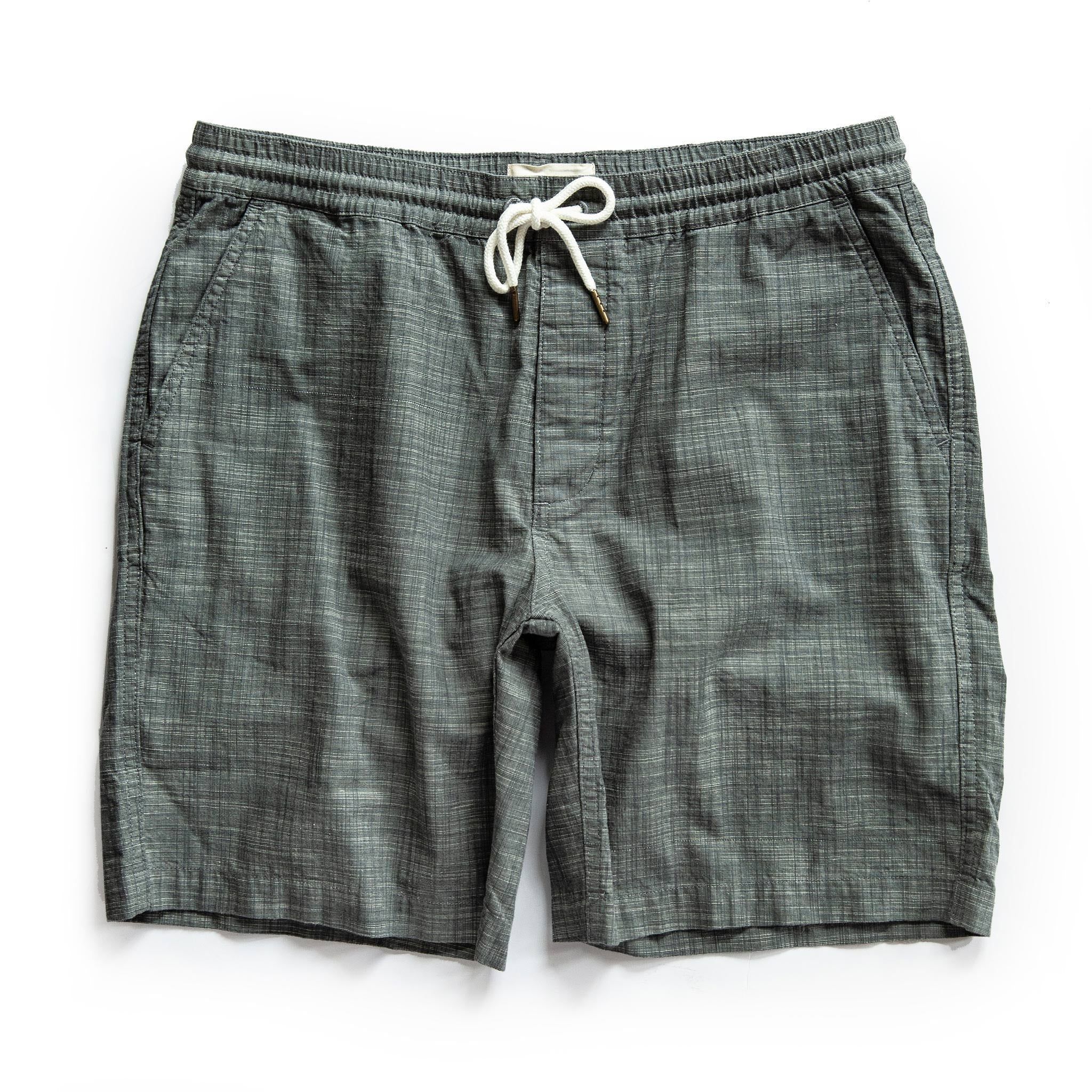 Ruevn Apres Short in Olive Pin Dot