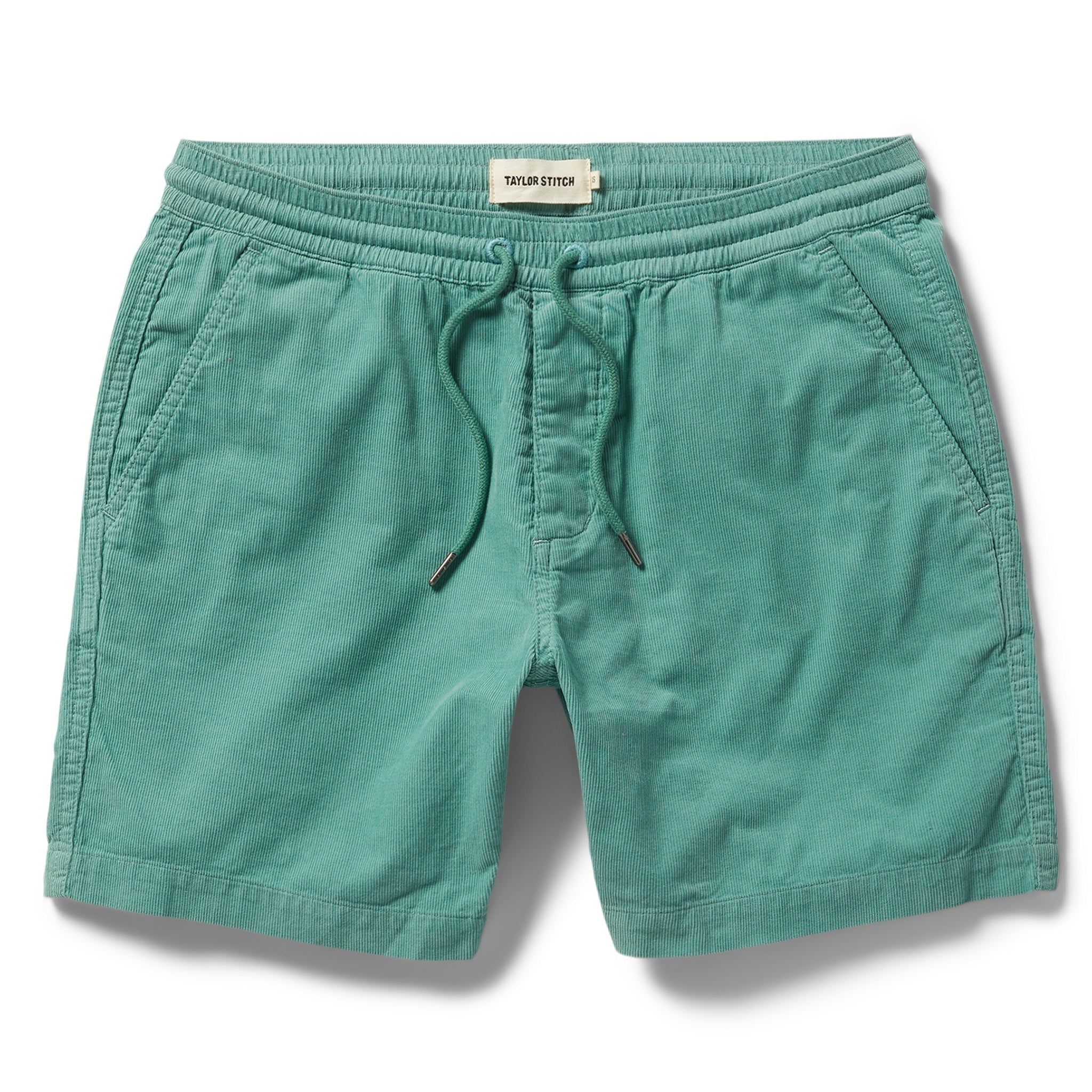 Ruevn Apres Short in Ocean Pinwale