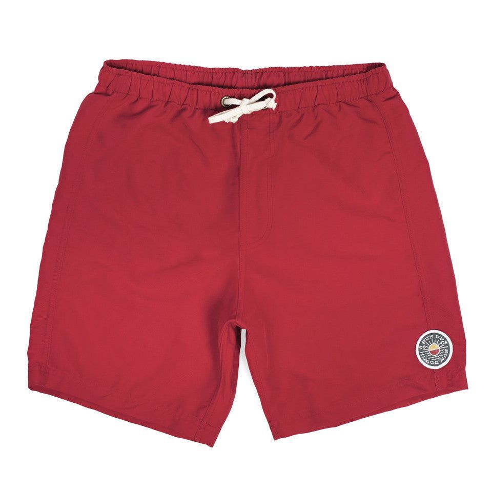 Red Sun Up Swim Trunk