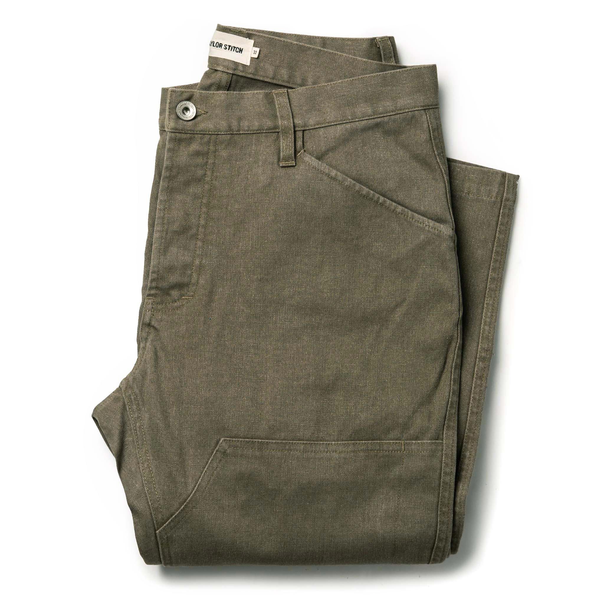 Ruevn Chore Pant in Stone Boss Duck