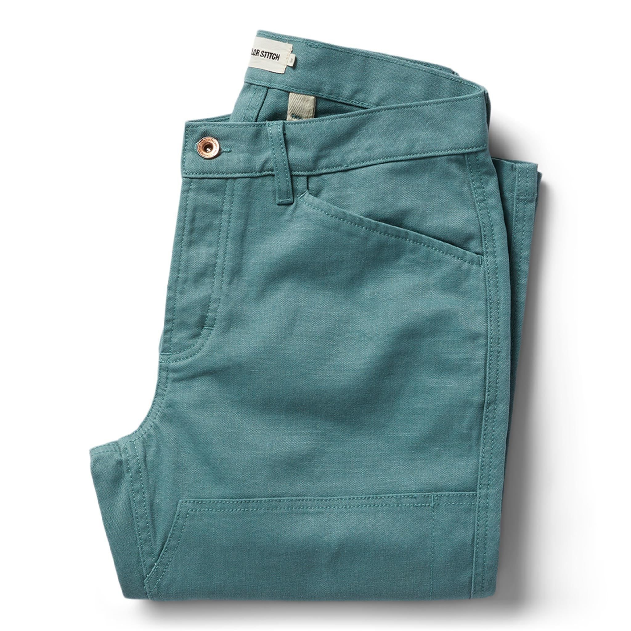 Ruevn Chore Pant in Ocean Boss Duck