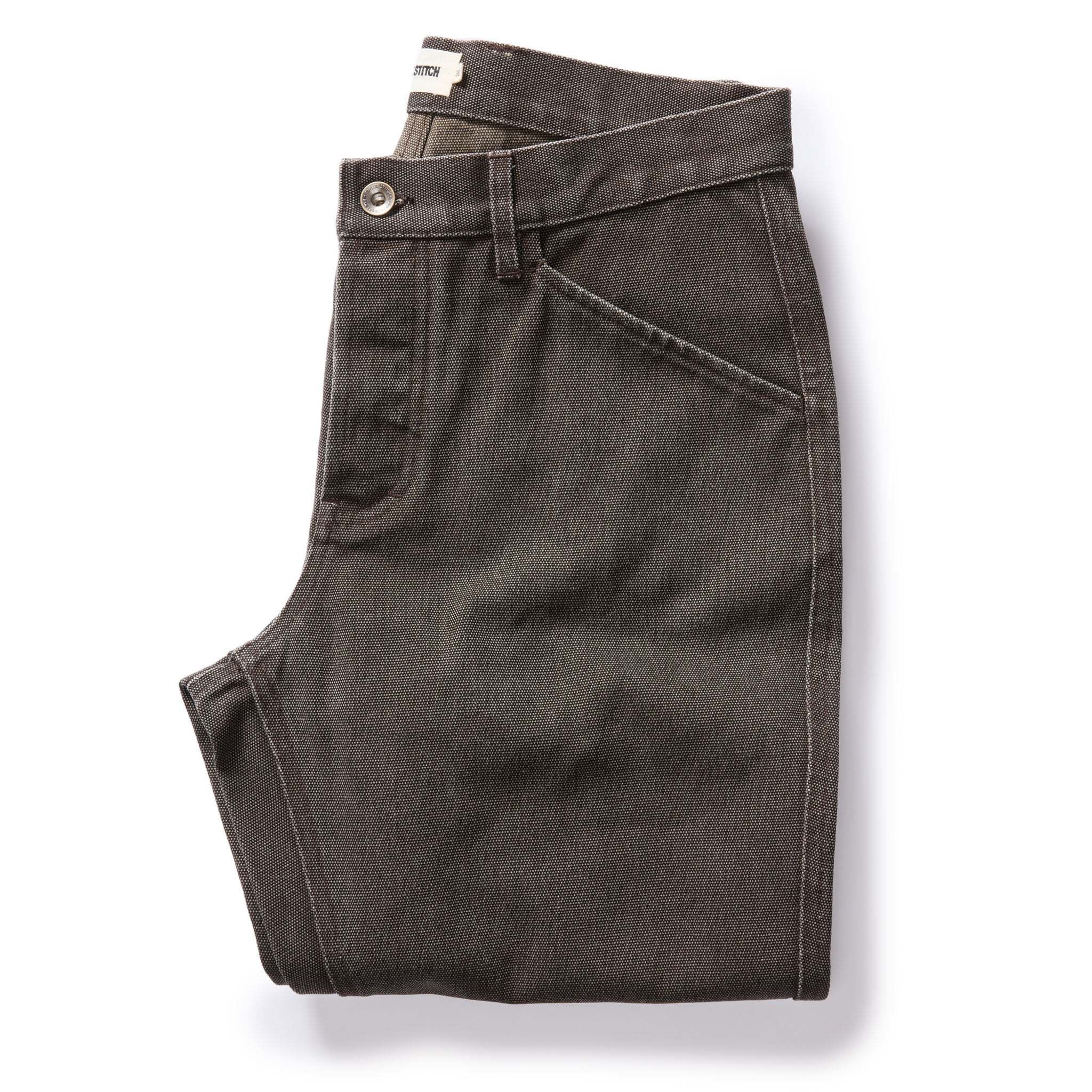 Ruevn Camp Pant in Soil Chipped Canvas