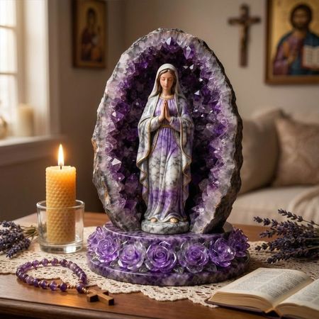 Glaube – Personalisierte, individuell geformte Acrylplatte mit christlichem Motiv
