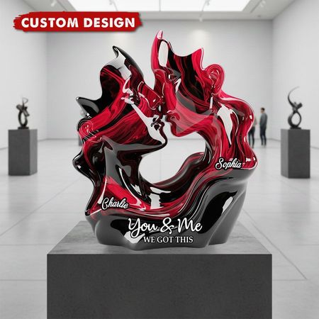 Personalisierte Acrylplaketten-Du & Ich Wir haben das geschafft