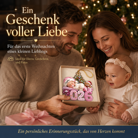 Unser größter Segen aller Zeiten – Personalisierter Acryl-Schmuck in individueller Form