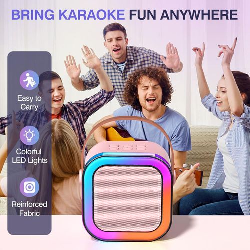Portable Wireless Karaoke Speaker with Microphone