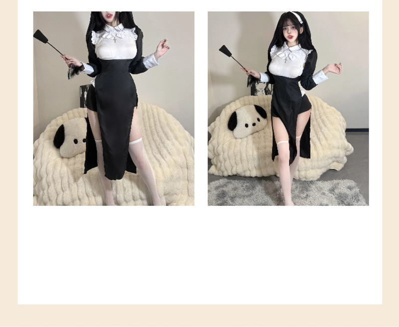 ハロウィンコスプレ衣装｜大人女性用セクシー修道女＆メイド服｜二次元スタイル純欲コスチューム