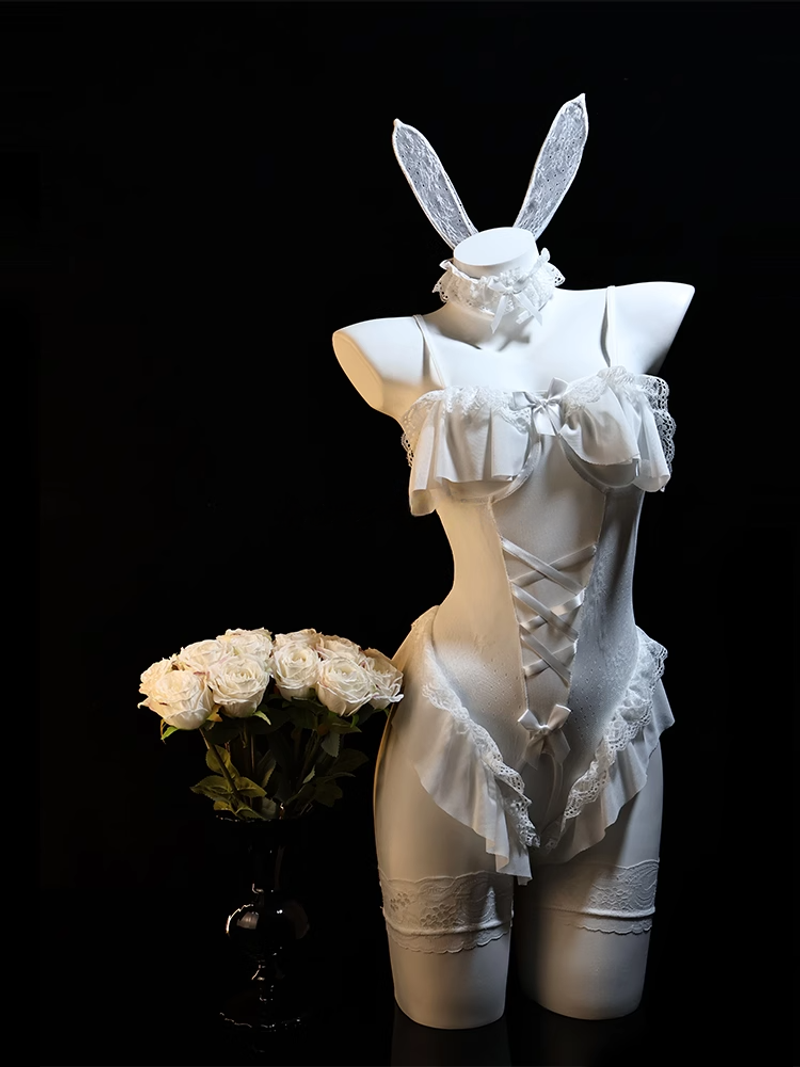 いちゃつくランジェリー純欲ランジェリー禁欲システム股間を脱ぐ必要のないバニーガールセクシーコスパジャマ制服