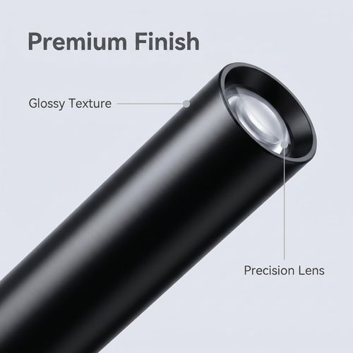 Black Multi-purpose High-Intensity LED Flashlight