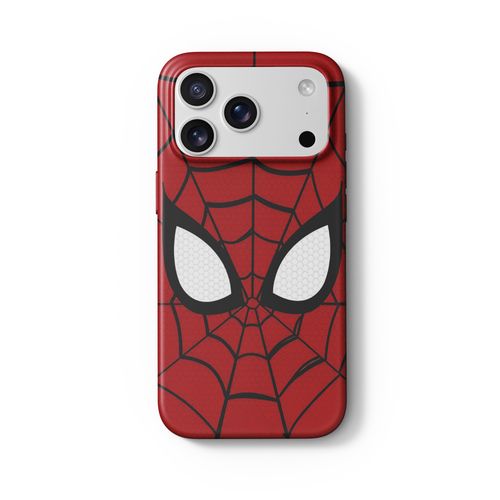 Spider Web Phone Case for iPhone 16 15 14 13 12 11 Pro Max and Samsung Galaxy S26 S25 S24 S23 S22 A Series, Glossy Shockproof Protective Cover, Anti-Drop Slim Case for Men Boys