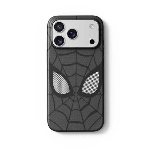 Spider Web Phone Case for iPhone 16 15 14 13 12 11 Pro Max and Samsung Galaxy S26 S25 S24 S23 S22 A Series, Glossy Shockproof Protective Cover, Anti-Drop Slim Case for Men Boys