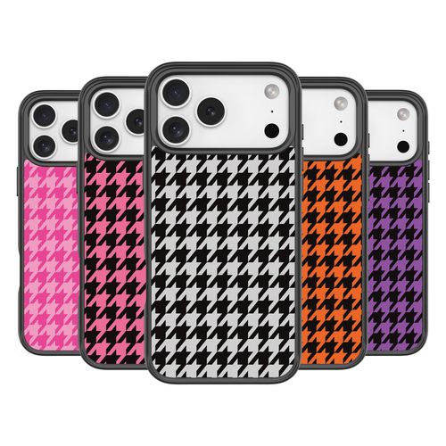 Houndstooth MagSafe iPhone Case | Old Money Aesthetic for iPhone 15–17 Series