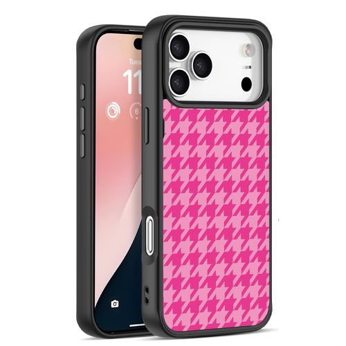 Houndstooth MagSafe iPhone Case | Old Money Aesthetic for iPhone 15–17 Series
