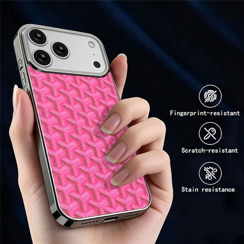 Houndstooth MagSafe iPhone Case | Old Money Aesthetic for iPhone 15–17 Series