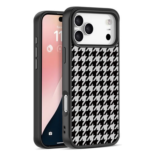 Houndstooth MagSafe iPhone Case | Old Money Aesthetic for iPhone 15–17 Series