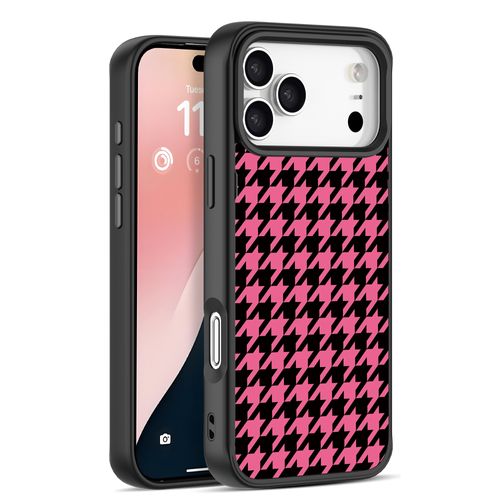 Houndstooth MagSafe iPhone Case | Old Money Aesthetic for iPhone 15–17 Series