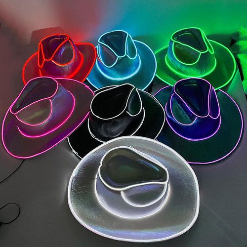 Glowing cowboy hat