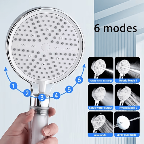 6-speed filterable shower