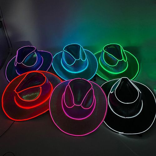 Glowing cowboy hat